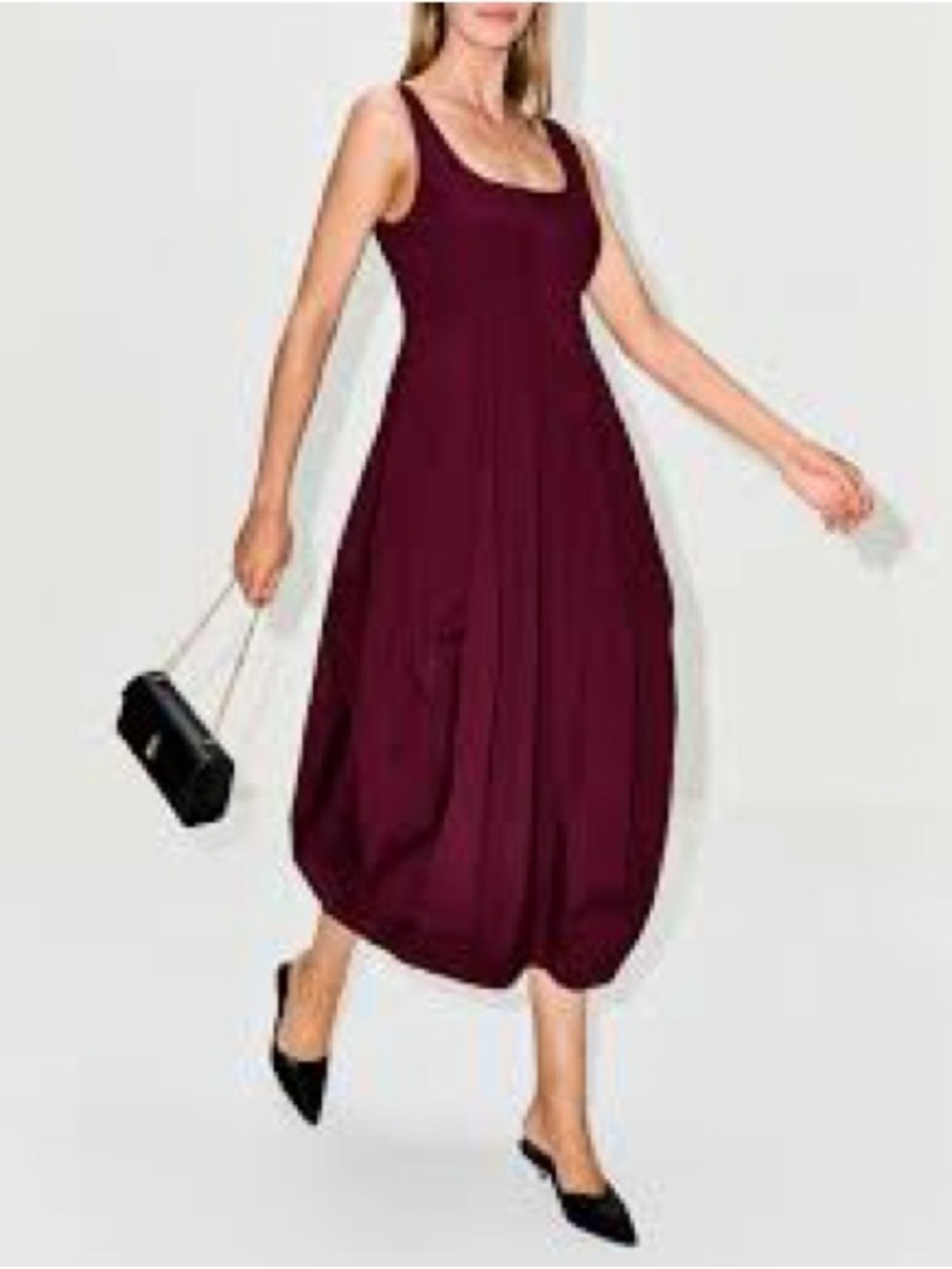 A.L.C. Veda Burgundy Sleeveless Dress NWT